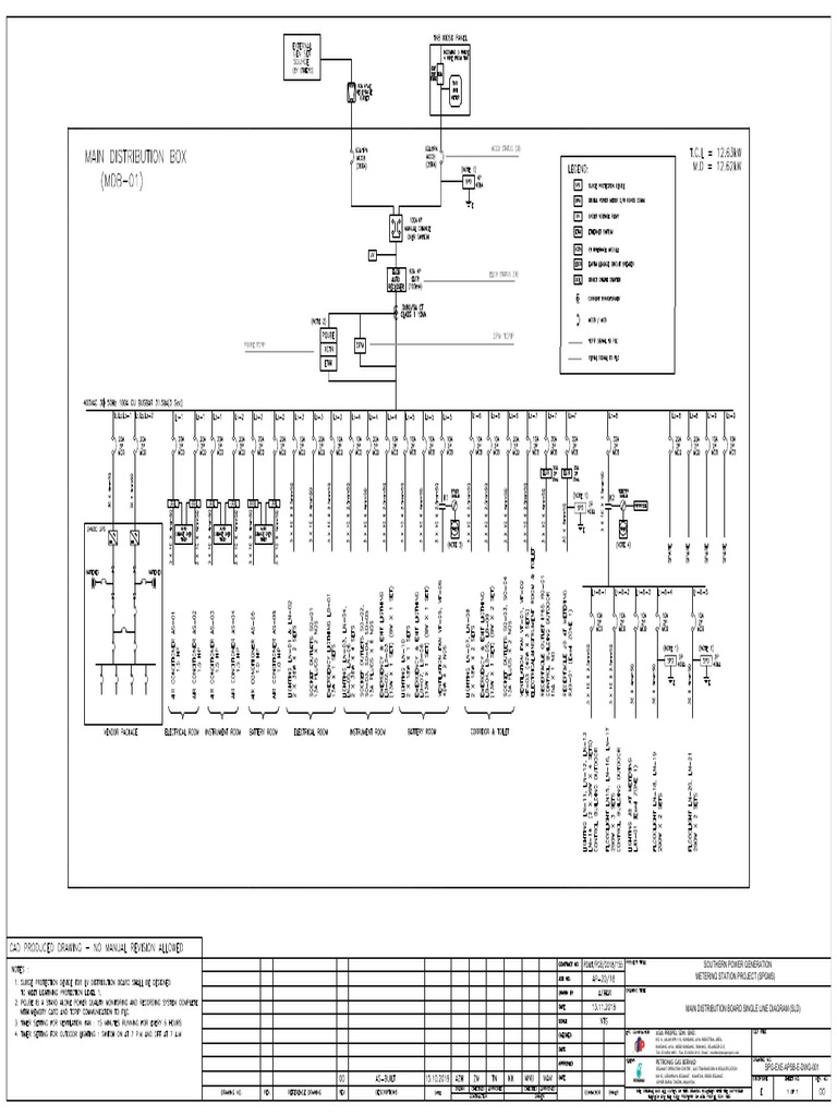 Spg Exe Apsb e Dwg 001 Main Db Sld Rev 00 | PDF