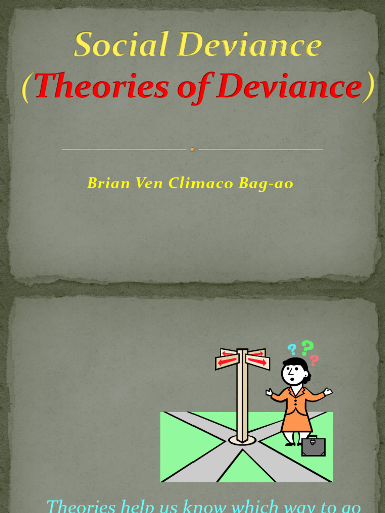 Understanding Social Deviance Theories | PDF | Deviance (Sociology ...