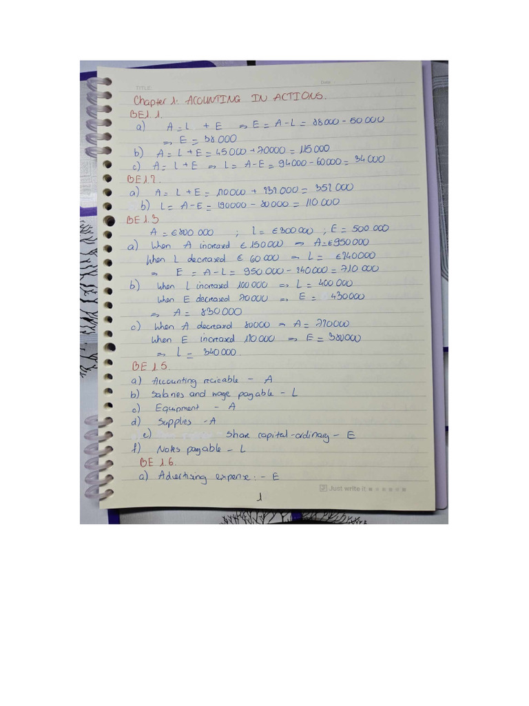 25 - Homework Chapter 1 | PDF