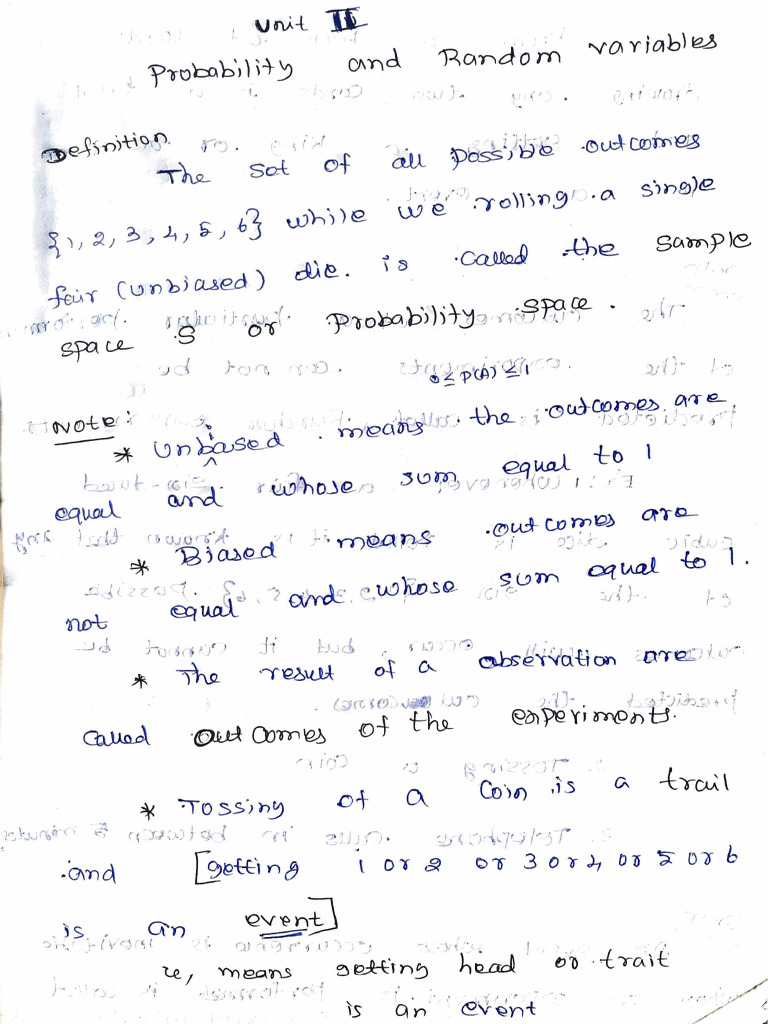 Ma4151 Unit 2 Notes | PDF