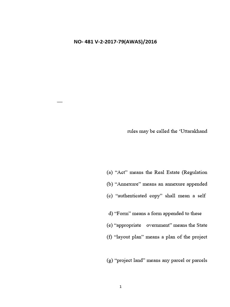 uttarakhand-real-estate-regulation-and-development-general-rules