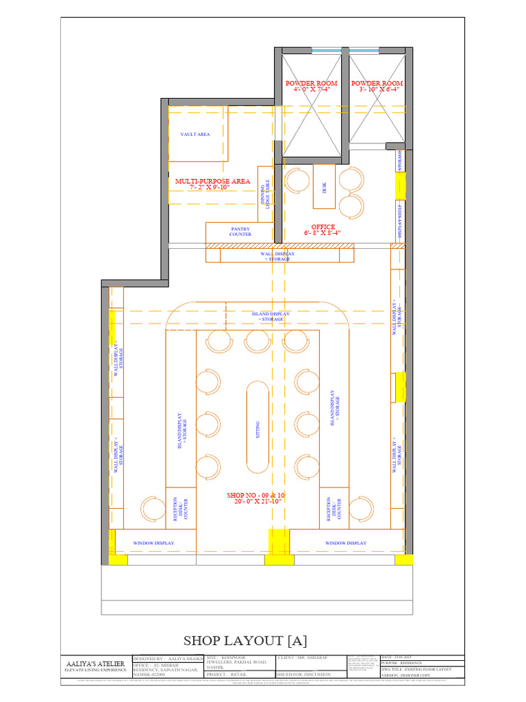 KJ - Shop Layout (A) (25.01.25) | PDF