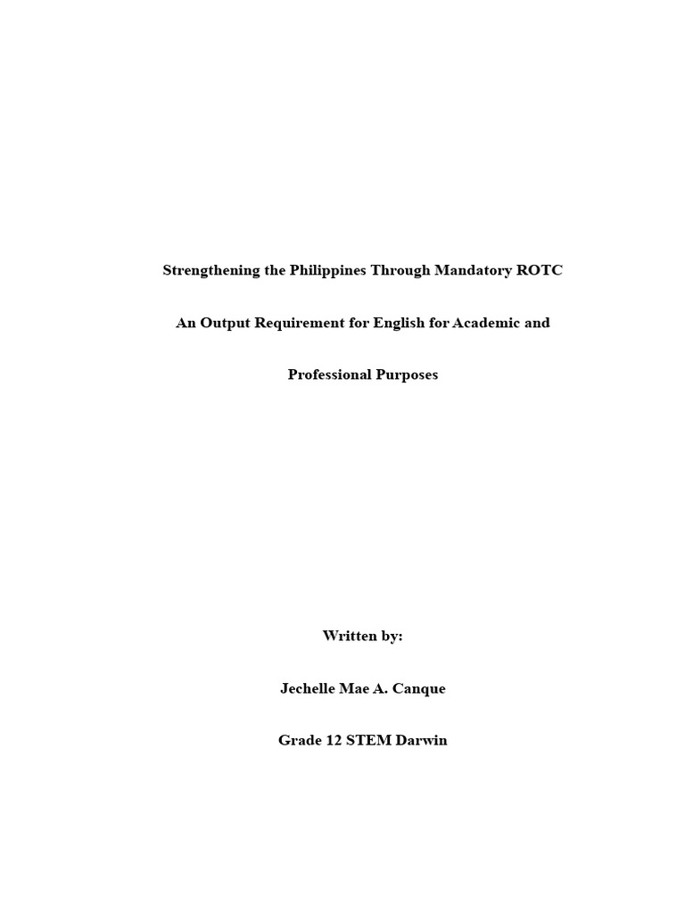 EAPP POSITION PAPER example | PDF | Civic Engagement | Social Psychology