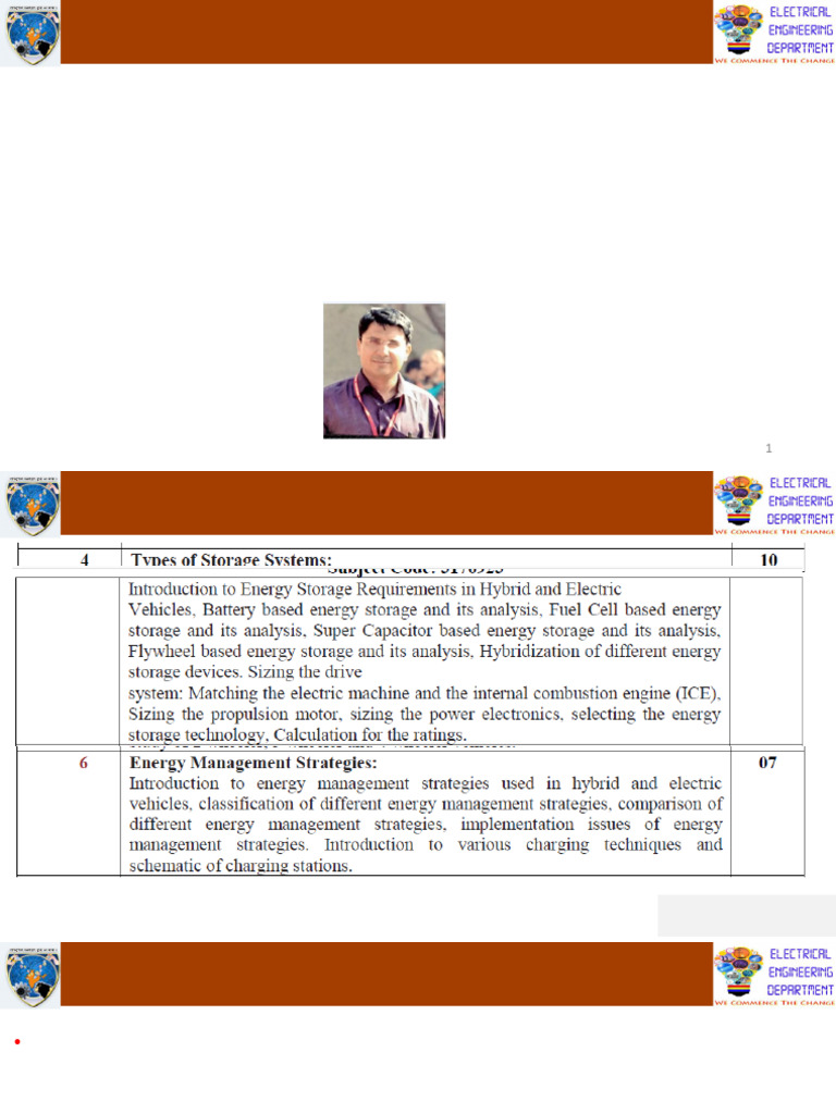 EHV Lectures 1-3 (1) | PDF | Fuel Cell | Lithium Ion Battery