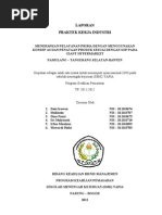 Laporan Hasil Praktek Kerja Industri SMK Pemasaran