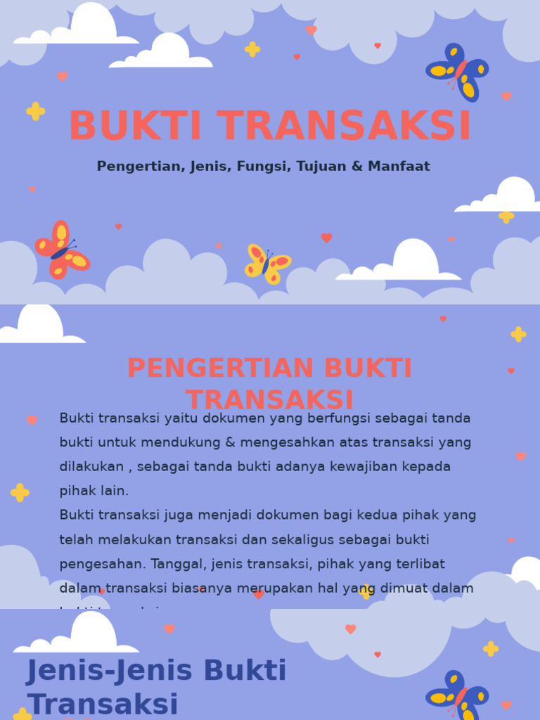 Kel 1 - Bukti Transaksi | PDF