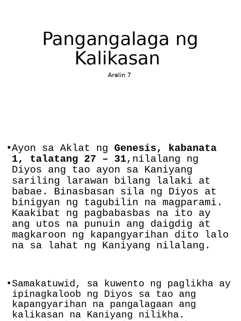 Esp Q3 Aralin 7 | PDF