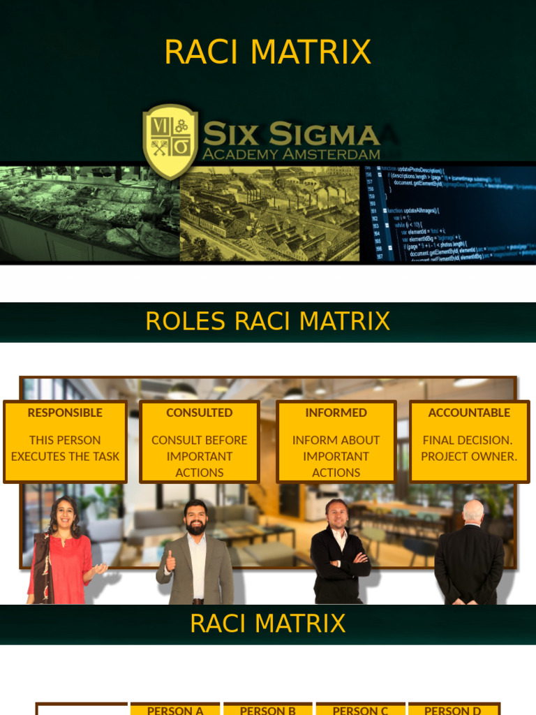 Raci+Matrix+ +Copy | PDF