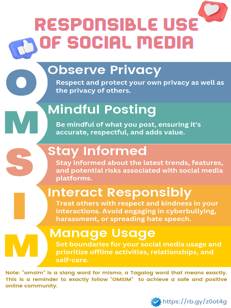 Observe Privacy Mindful Posting: Responsible Use of Social Media | PDF