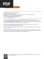 A Prelude to Hitler's Germany