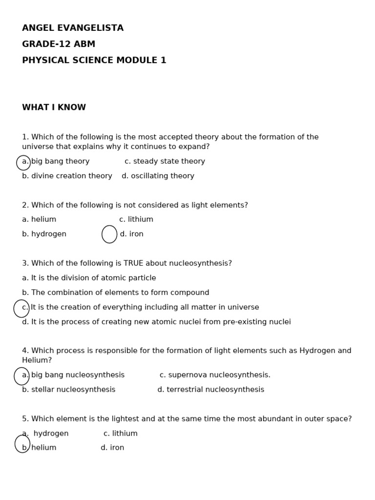 Stellar Nucleosynthesis and Star Formation | PDF | Stars | Chemical ...