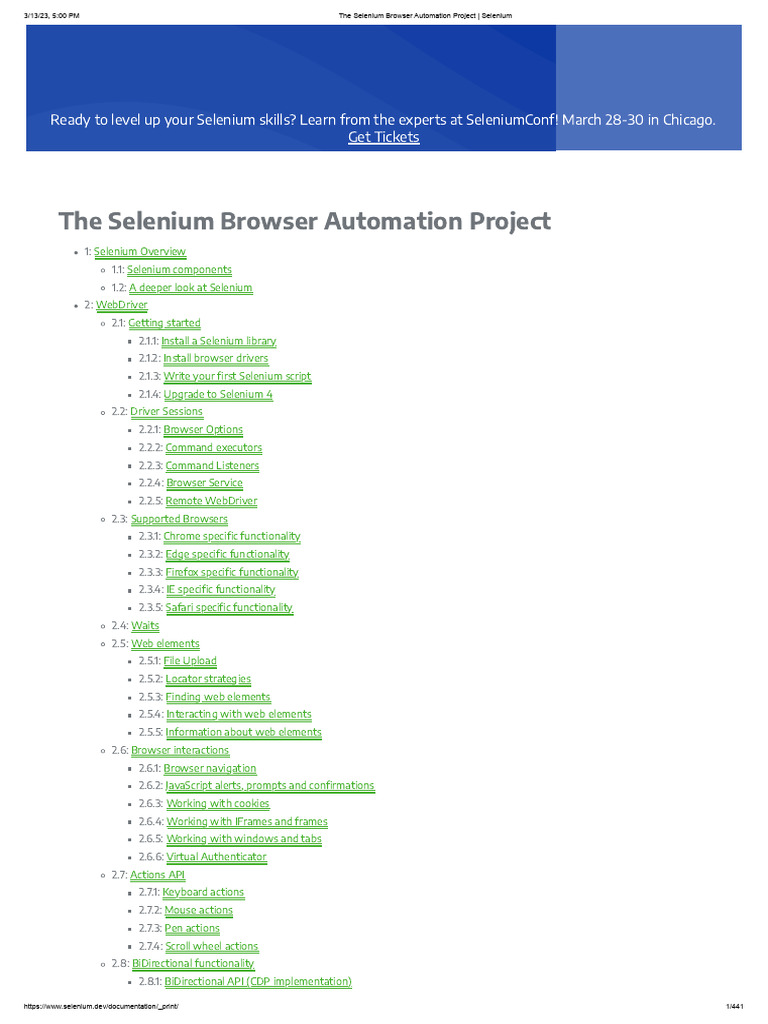Automation Data | PDF | Selenium (Software) | Software Engineering