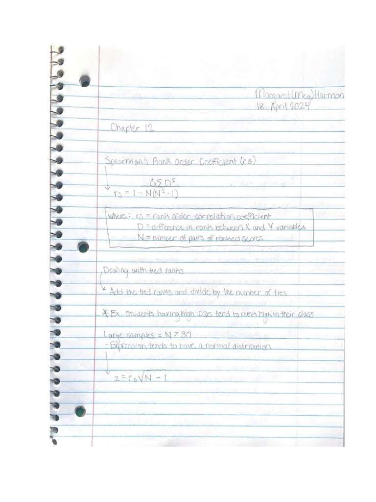 Chapter 12 Notes | PDF