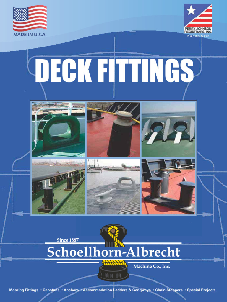 Schoellhorn-Albrecht Deck Fittings | PDF