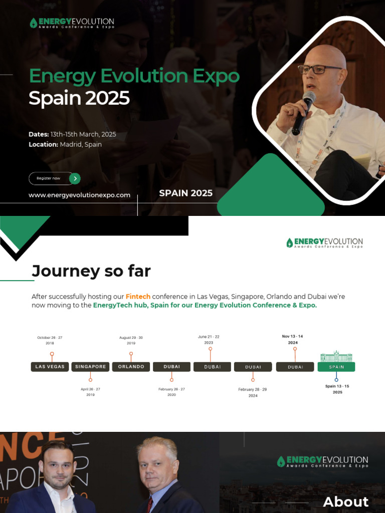 Madrid Energy Evolution Expo 2025 | PDF | Renewable Energy | Energy ...