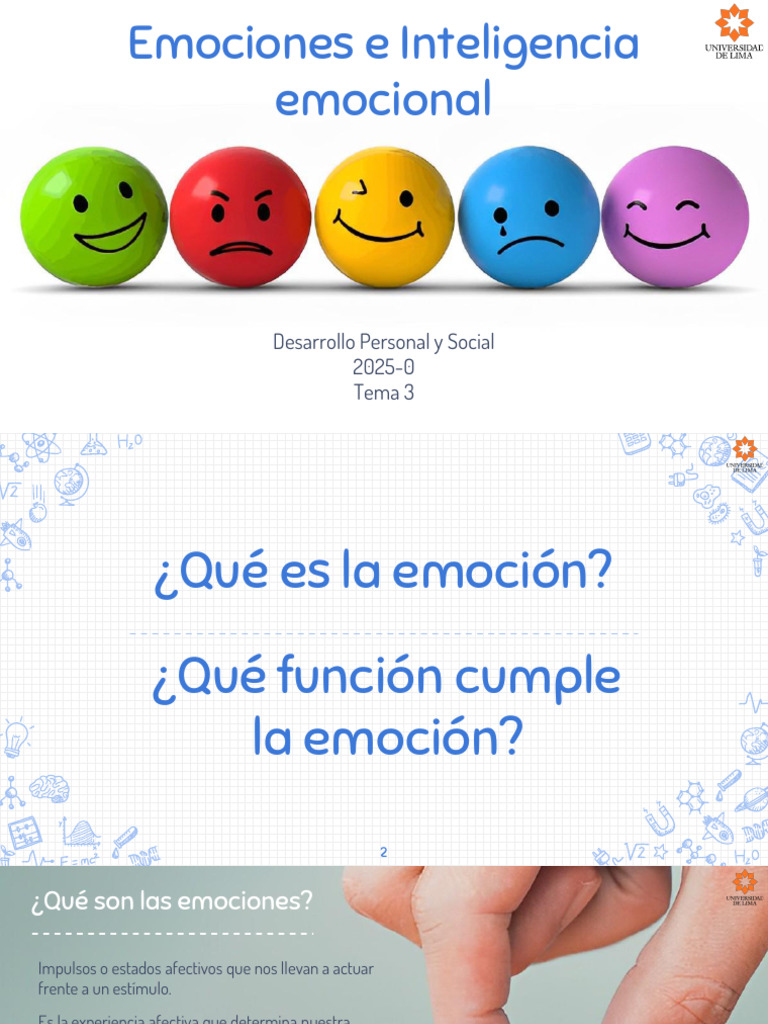 Emociones e Inteligencia Emocional | PDF | Las emociones | Inteligencia ...