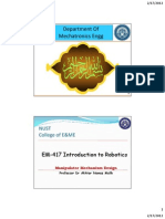 Lec #11 (Manipulator Mech Design)