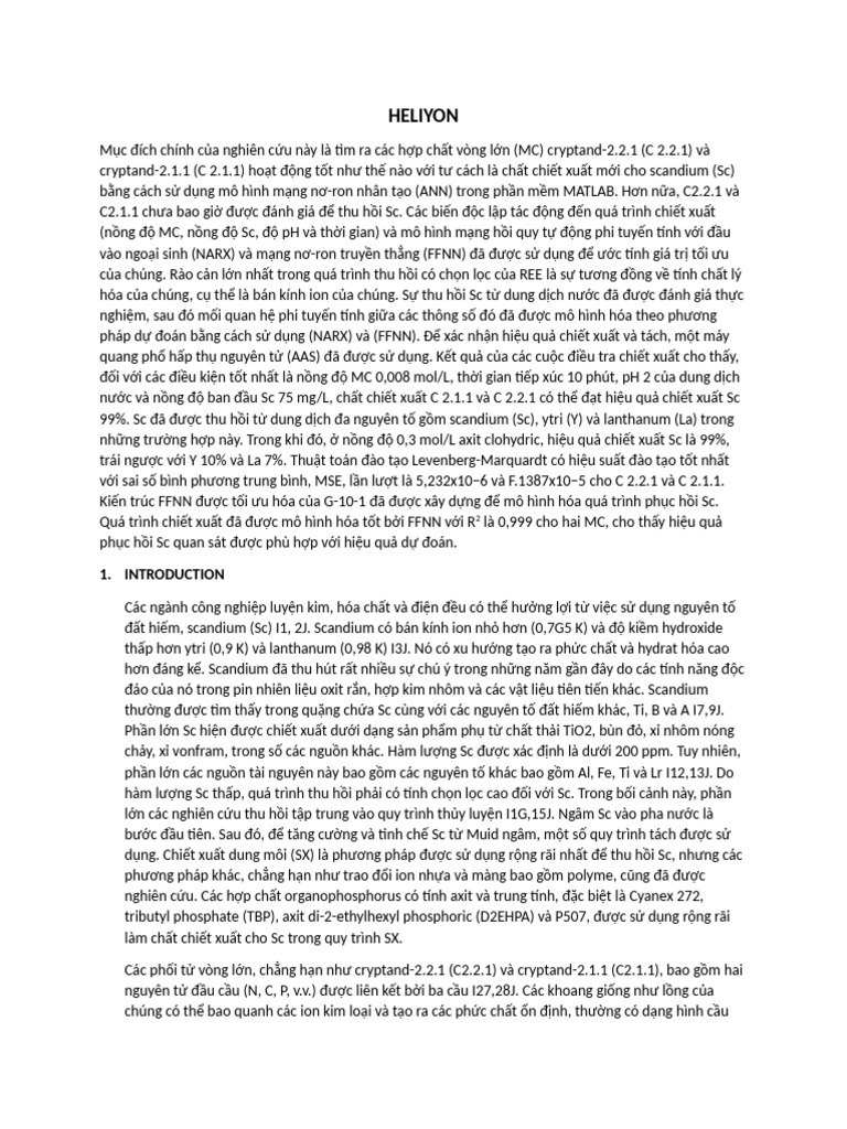 HELIYON | PDF