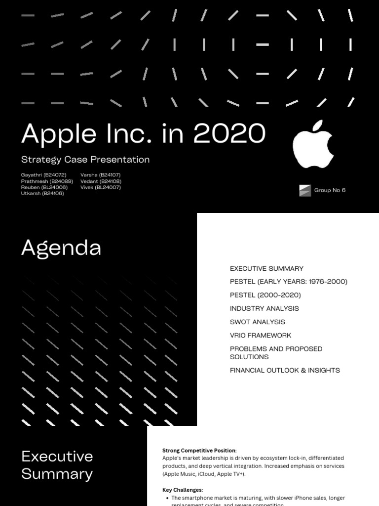 Apple Inc. 2020 Strategy Analysis Report | PDF | Apple Inc. | Smartphone