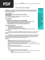 Download Velocity and Acceleration by Ugur AST SN8284160 doc pdf