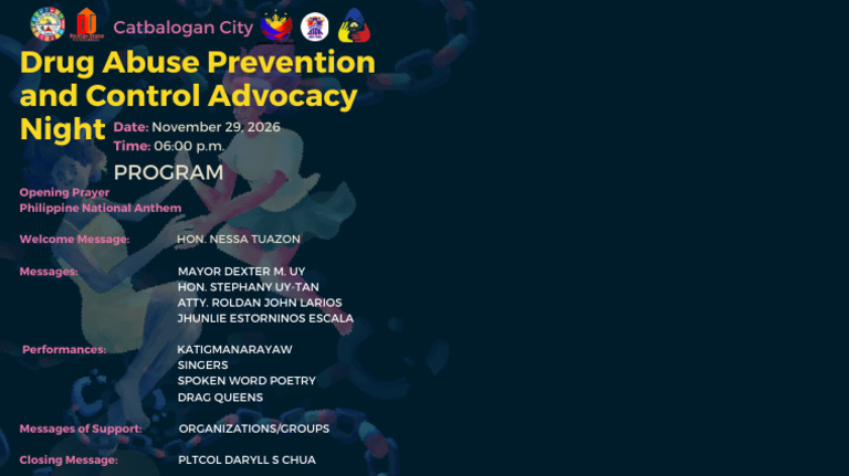 Drug Abuse Prevention Advocacy Night | PDF
