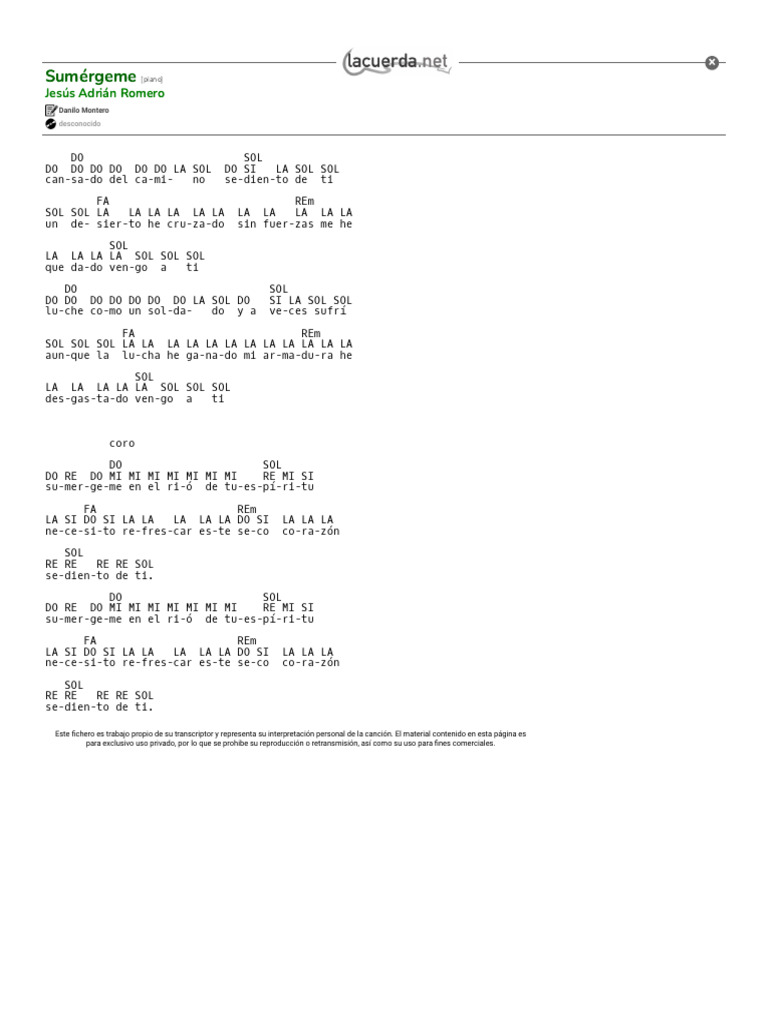 Letra de 