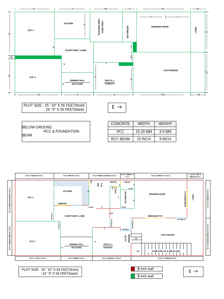 Architectural Layout and Dimensions Report | PDF