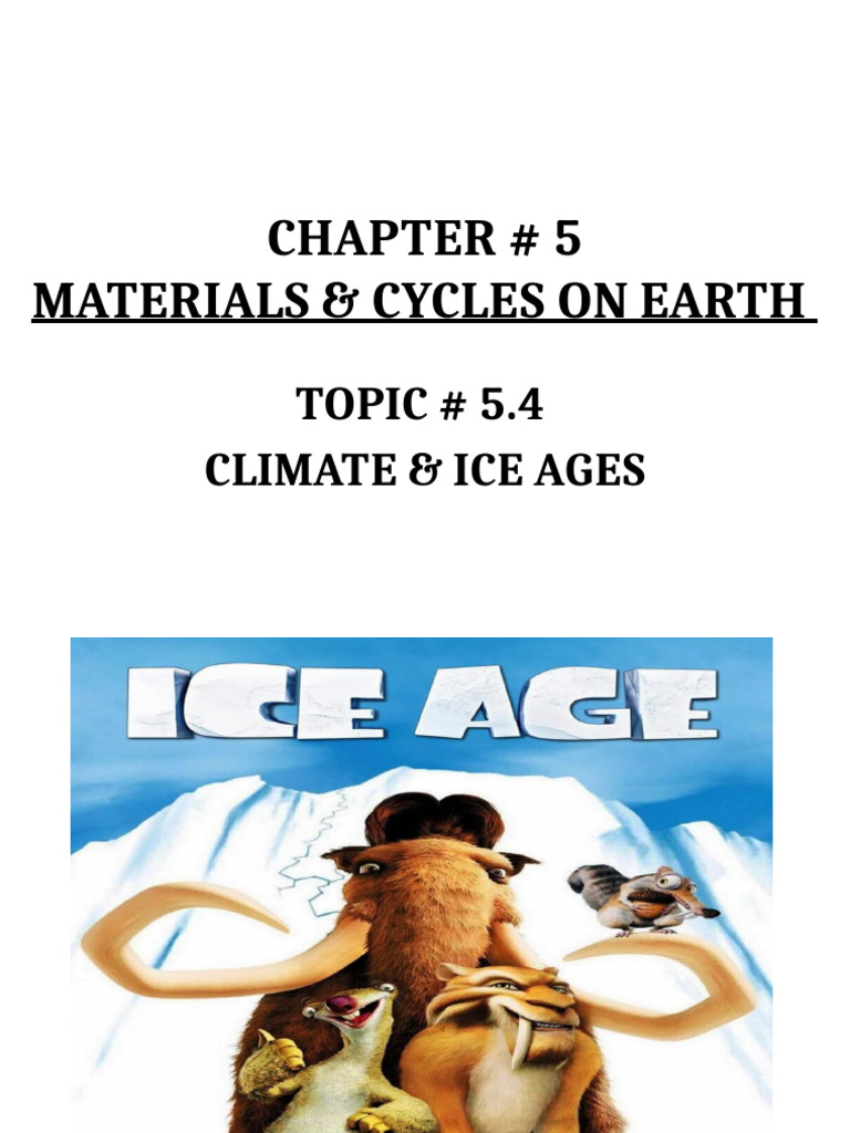 Understanding Ice Ages and Glaciers | PDF | Ice Age | Glacier