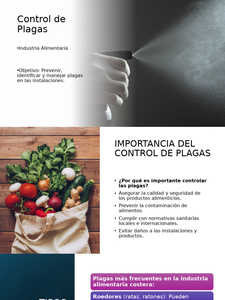 Control de Plagas en la Industria Alimentaria | PDF | Plaga (organismo ...