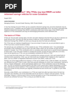 TFSA Contribution Room Worksheet | PDF | Tax Exemption | Government ...