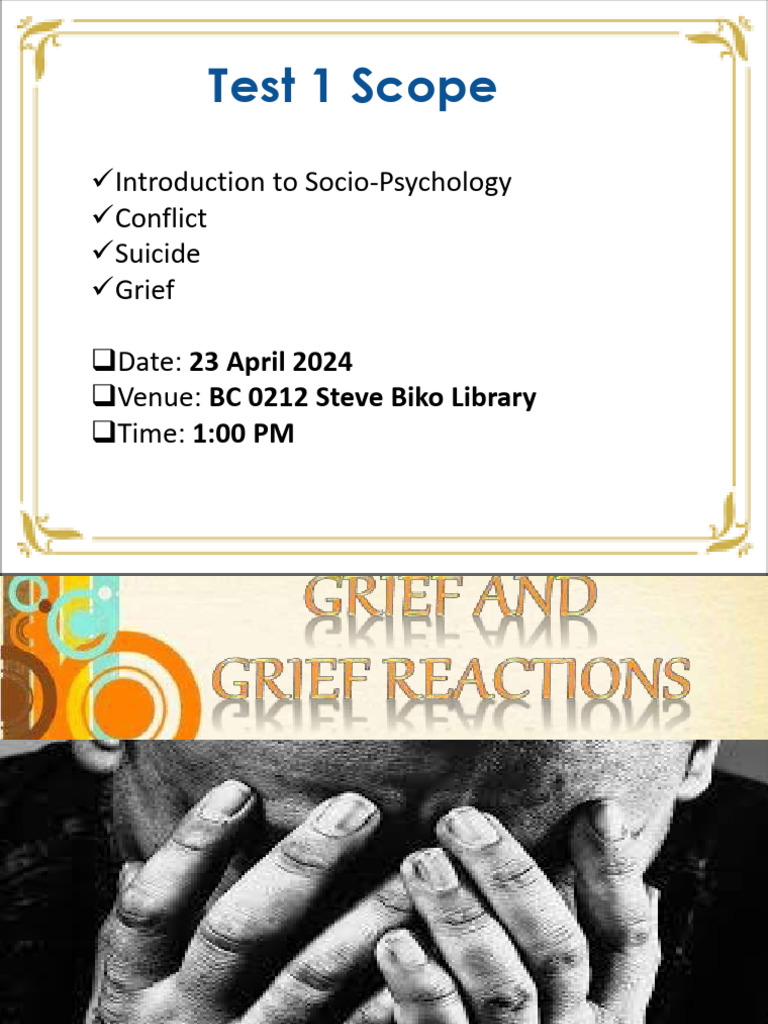 Understanding Grief and Loss Stages | PDF | Grief | Anger
