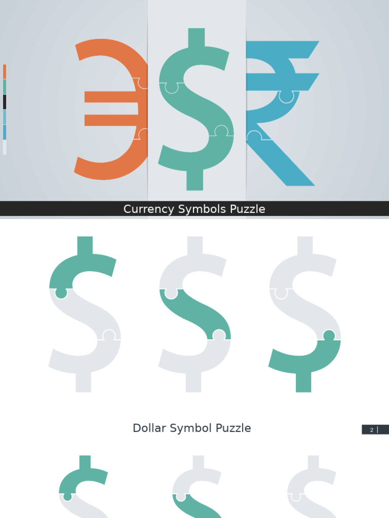 Currency Symbols Puzzle Collection | PDF | Euro | Numismatics
