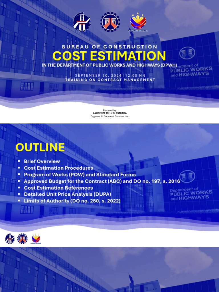 Cost Estimation Lecture | PDF | Cost | Specification (Technical Standard)