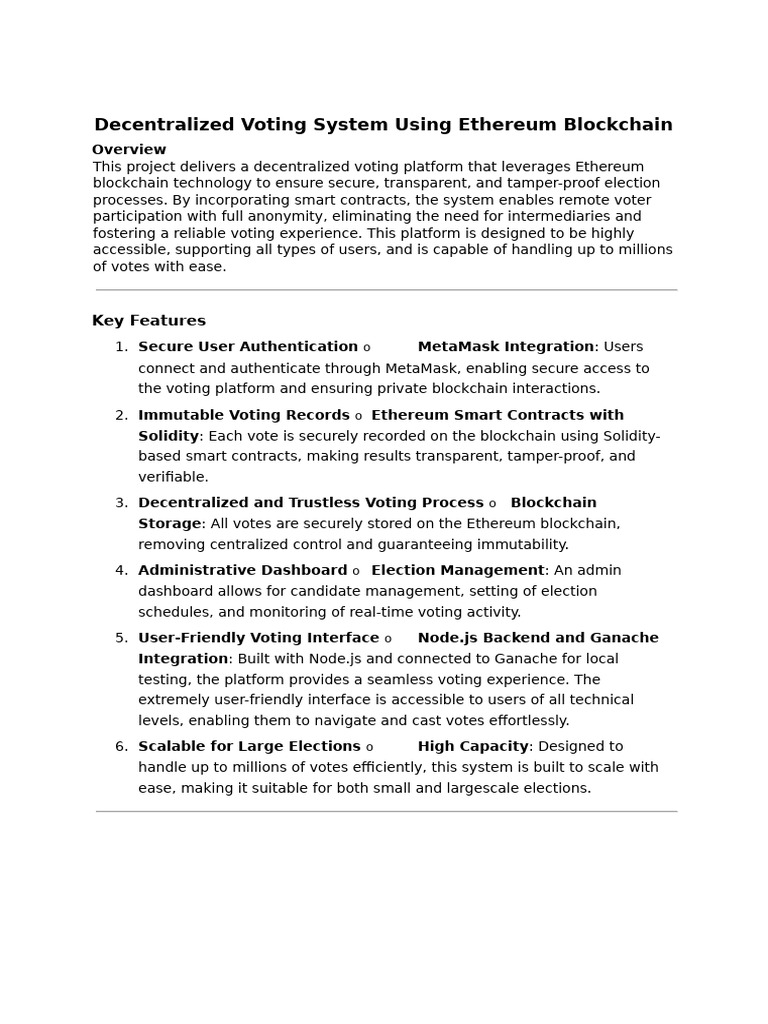 E Voting Proposal | PDF | My Sql | Databases