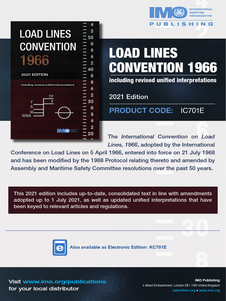 2021 Load Lines Convention Update | PDF
