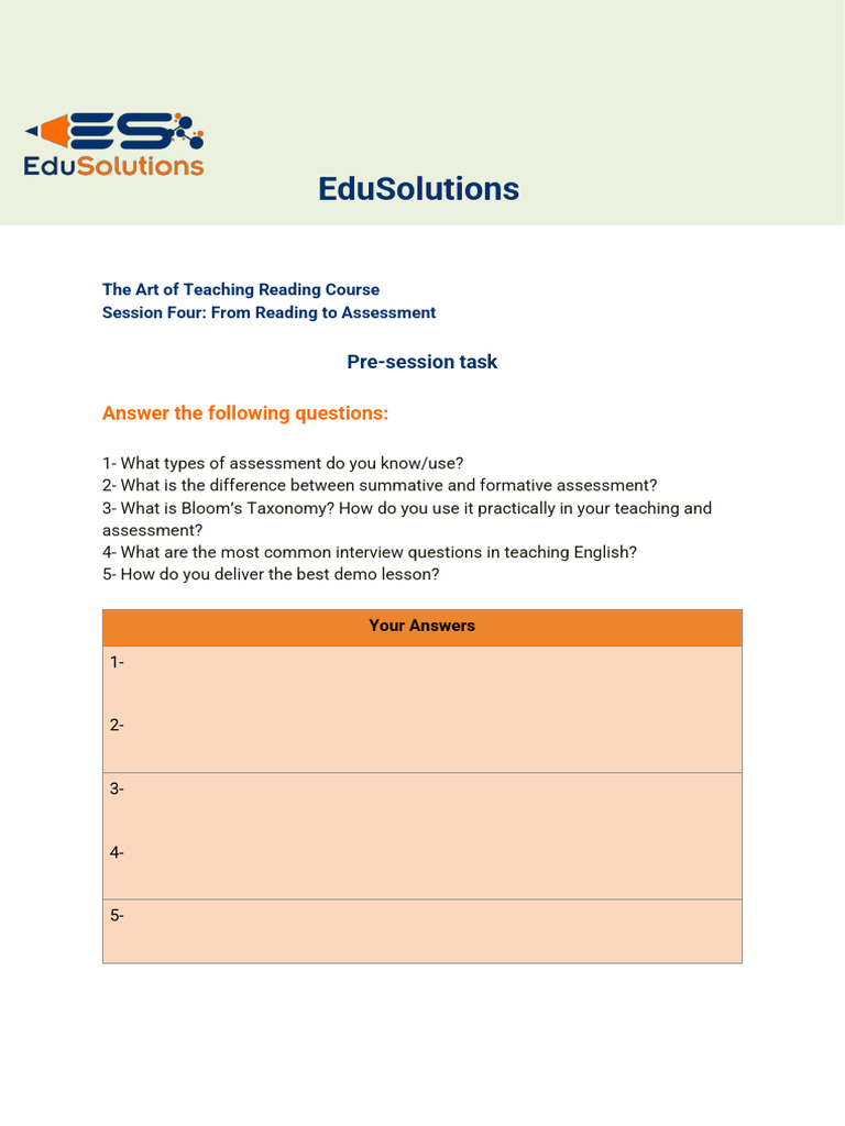 Teaching Reading: Assessment Strategies | PDF