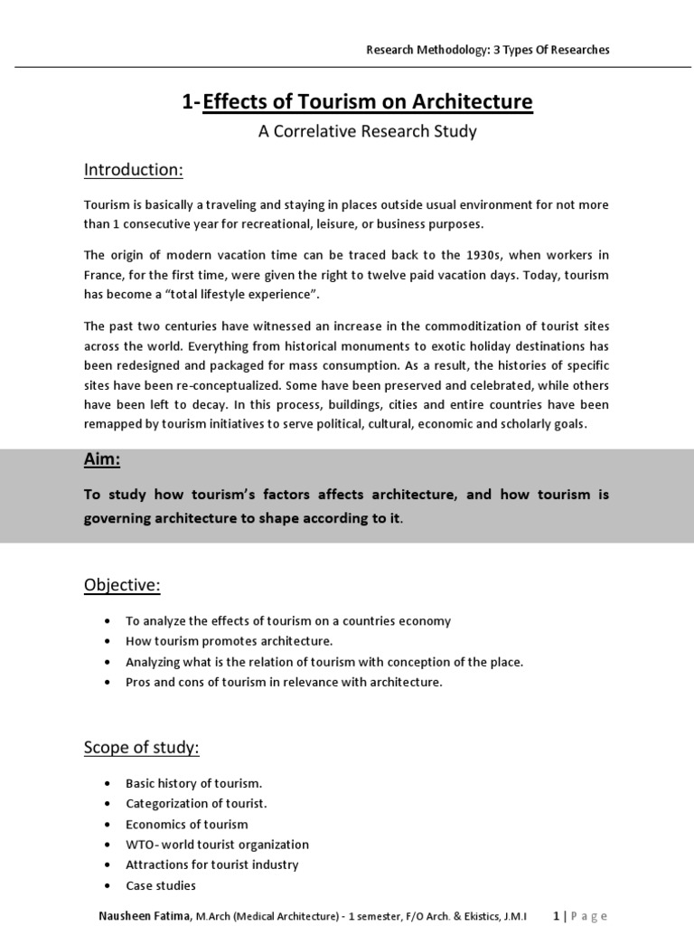 Effects of Tourism on Architecture | PDF | Tourism | Hospital