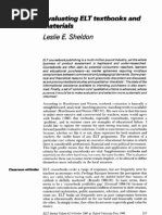 Download Leslie Sheldon-evaluating Elt Textbooks and Materials by fgousios SN82849387 doc pdf