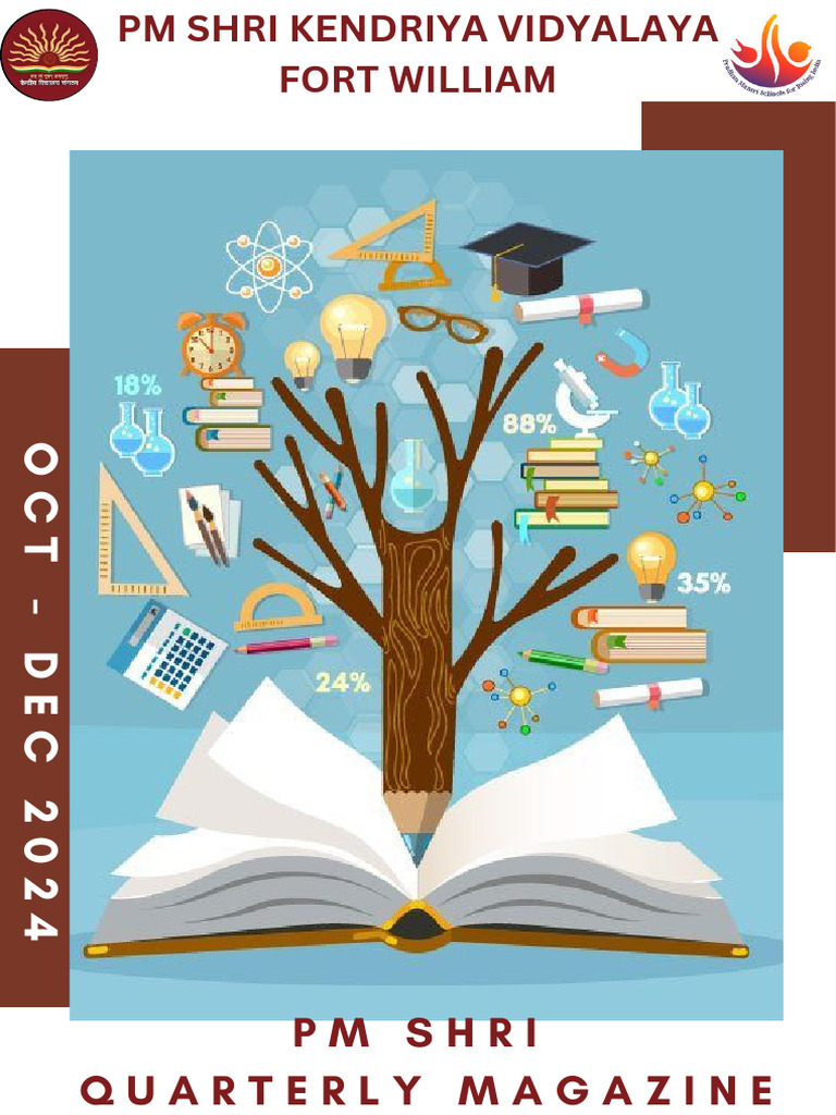 PM SHRI KV Fort William Magazine | PDF | Teachers | Learning