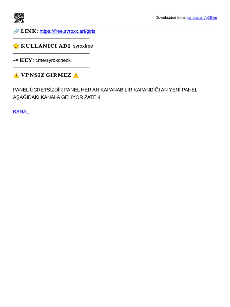 g064m Justpasteit | PDF