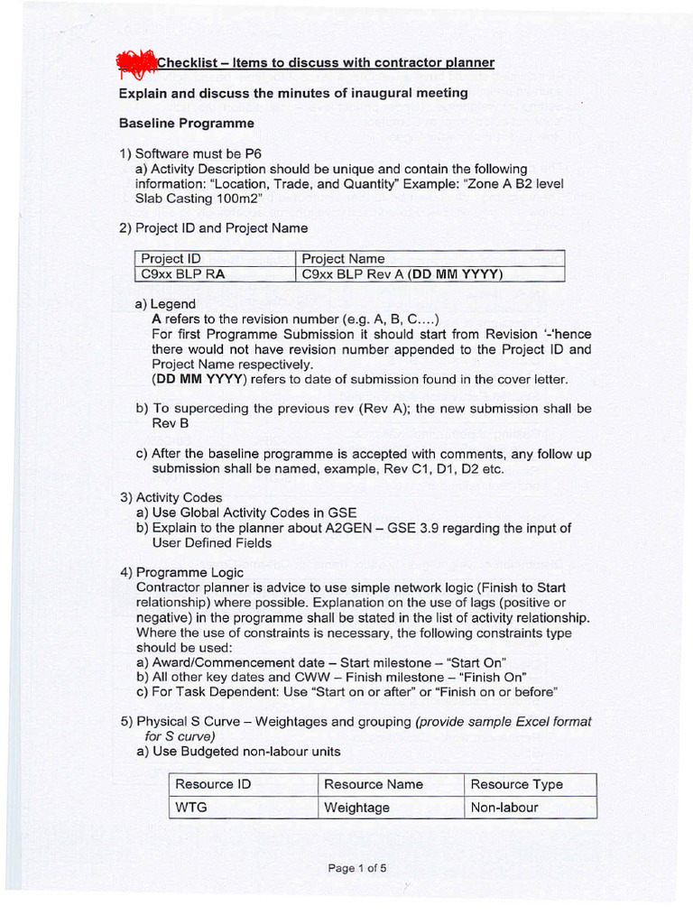DTA ChecklistA of Planning | PDF | Tunnel