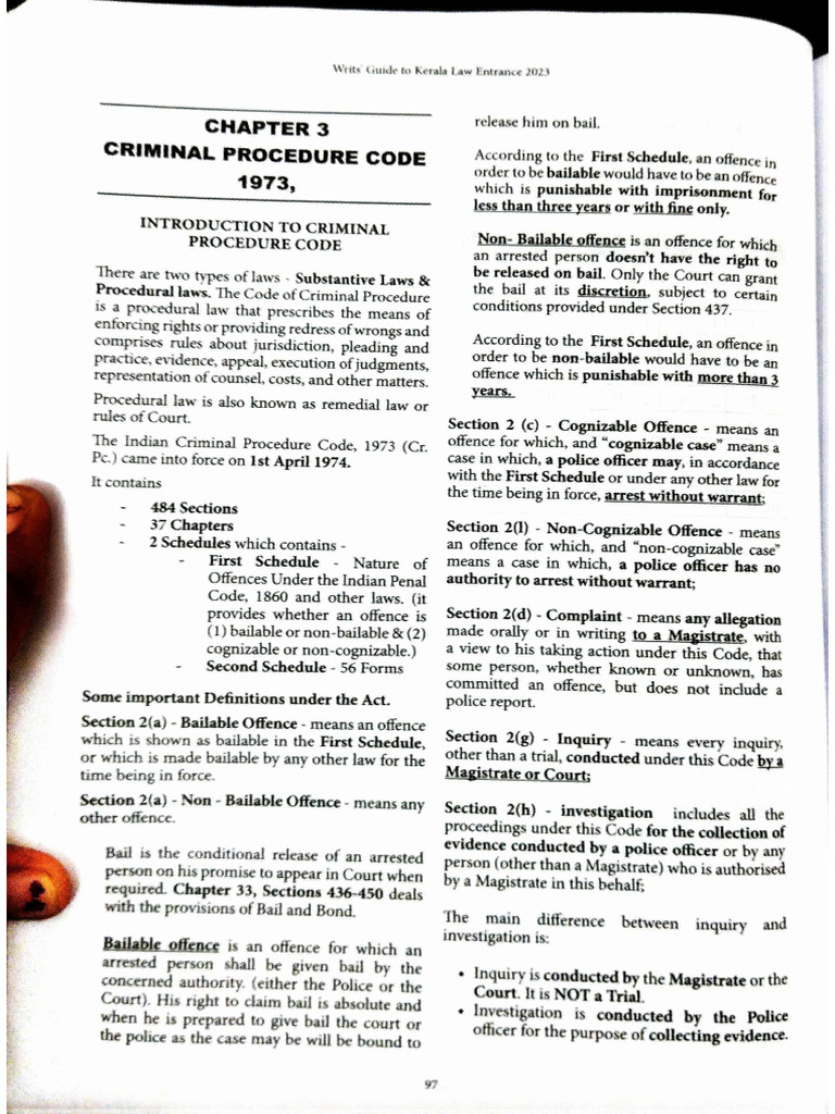 Criminal Procedure Code 1973 | PDF
