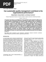 Maletic Et Al - Quality Suatainability