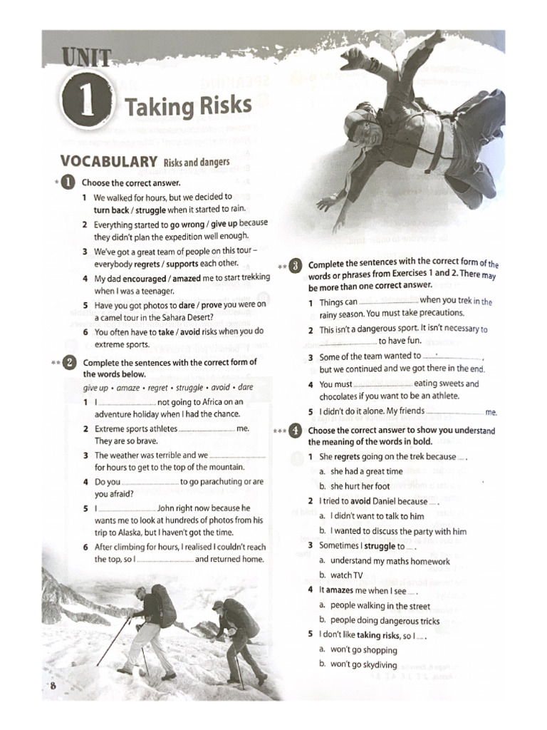 (1 Taking Risks | PDF