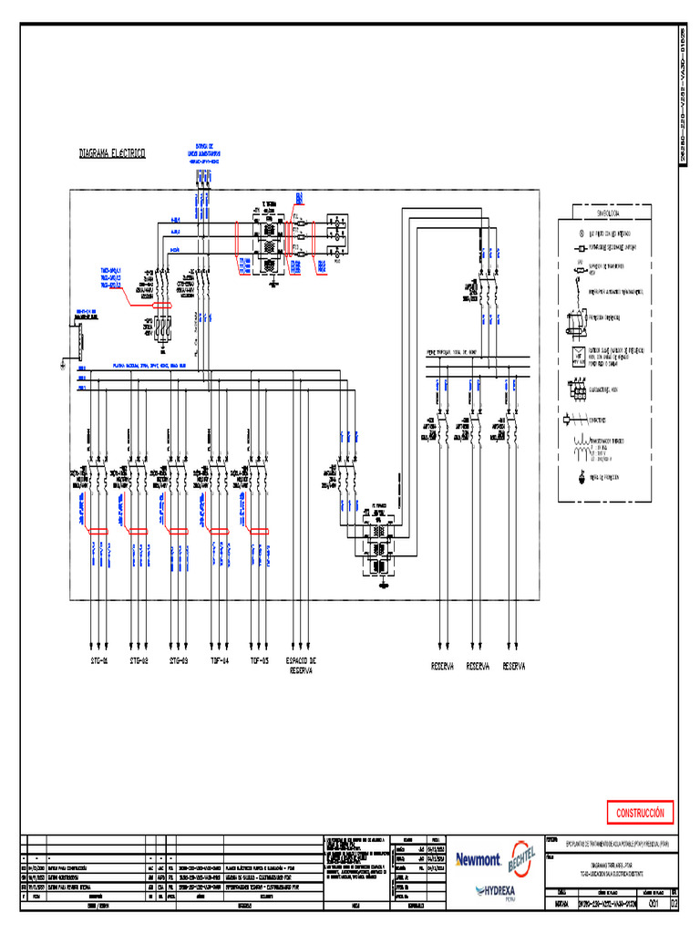 Diagramas Trifilares PTAP y PTAR | PDF | Problemas ambientales con el ...