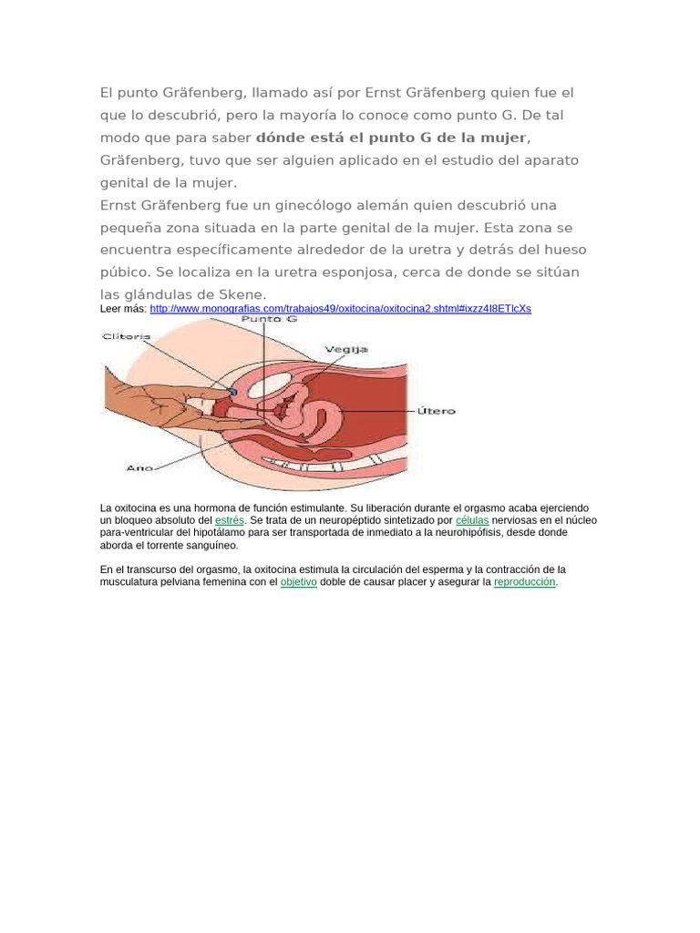 El Punto Gräfenberg | PDF