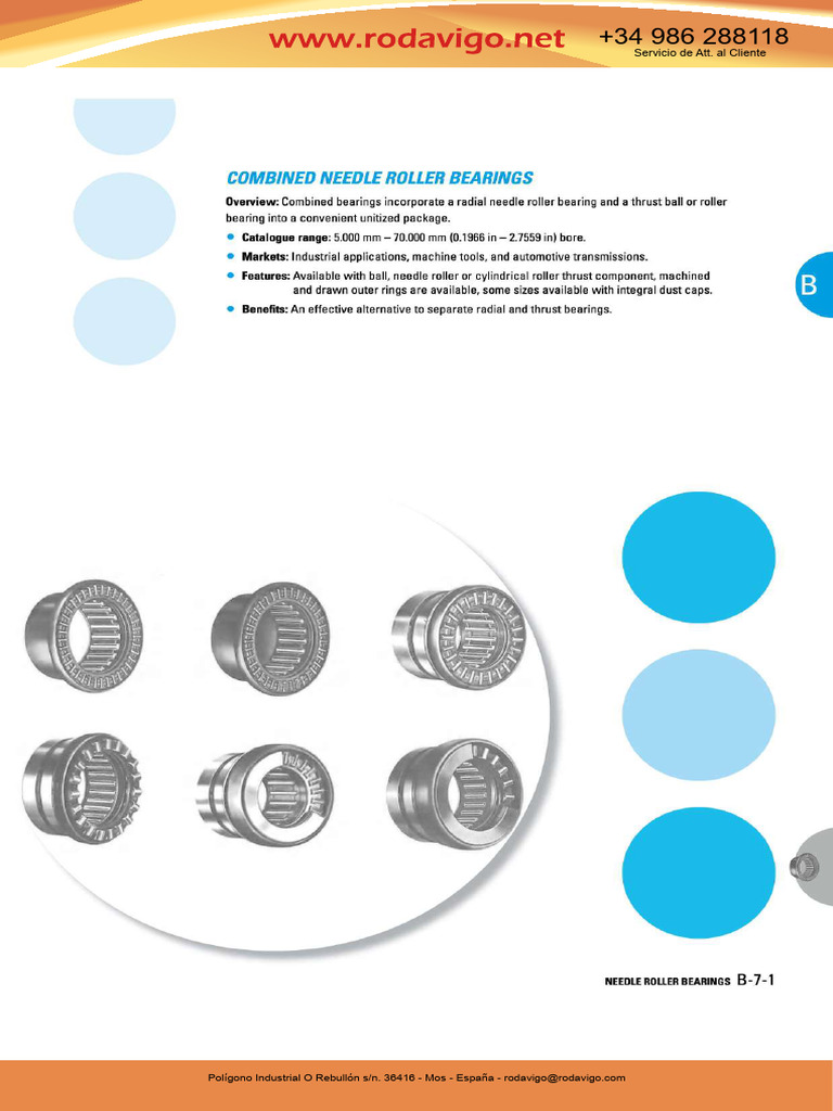 Heyiarbeit TC815 Rodamientos De Agujas De Empuje Con Arandelas De Acero 1/2 X 15/16 X 5/64 Pulgadas, 2 Unidades
