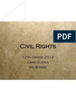 civil rights exam slides