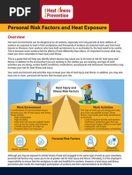 NIOSH Heat Stress Work/Rest Schedules | PDF | Safety | Occupational ...