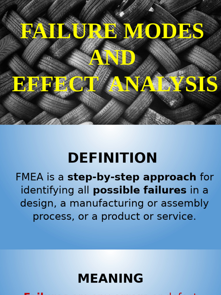 Understanding Failure Modes and Effects Analysis | PDF